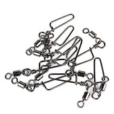 Coastlock swivels 145LB set of 100pcs, copper body with stainless ring